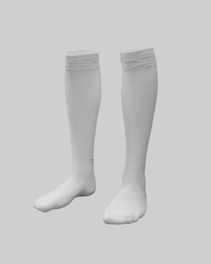 Calzettoni Match - Bianco